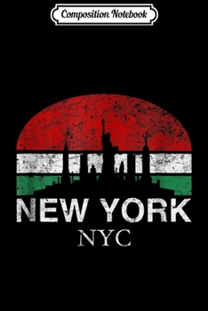 Composition Notebook: Retro Italian NYC Vintage New York City  Journal/Notebook Blank Lined Ruled 6x9 100 Pages