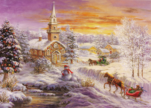 Misc. The Village Church Deluxe Boxed Holiday Cards Book