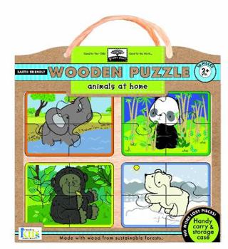 Misc. Supplies Green Start Animals at Ho-Puzz Book