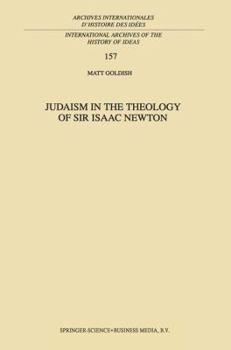 Paperback Judaism in the Theology of Sir Isaac Newton Book