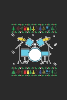 Christmas Drums: Blank Lined Notebook (6" x 9" - 120 pages) ~ Christmas Themed Notebook for Daily Journal, Diary, and Gift