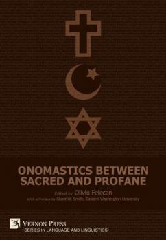 Hardcover Onomastics between Sacred and Profane Book