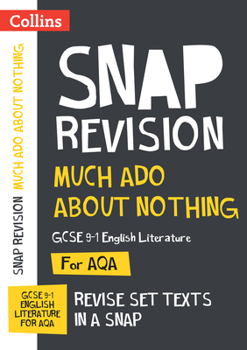 Paperback Much ADO about Nothing Aqa GCSE 9-1 English Literature Text Guide: Ideal for Home Learning, 2022 and 2023 Exams Book