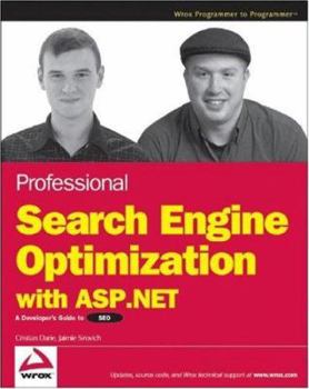 Paperback Professional Search Engine Optimization with ASP.Net: A Developer's Guide to SEO Book