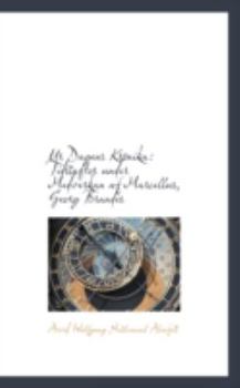 Paperback Ur Dagens Kronika: Tidstaflor Under Medverkan AF Marcellus, Georg Brandes Book