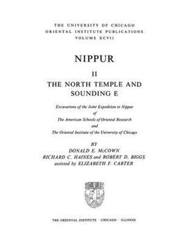 Hardcover Nippur II: The North Temple and Sounding E Book