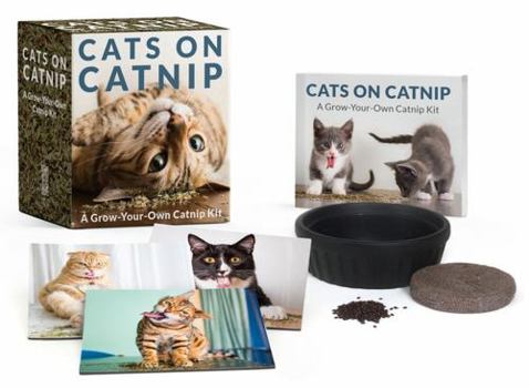 Paperback Cats on Catnip: A Grow-Your-Own Catnip Kit Book