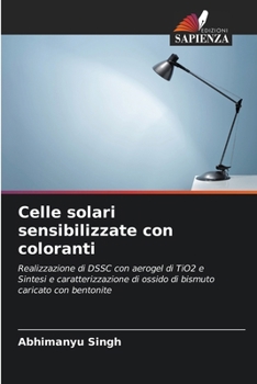 Paperback Celle solari sensibilizzate con coloranti [Italian] Book