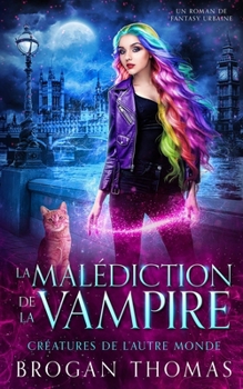 Paperback La malédiction de la vampire [French] Book