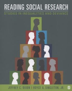 Paperback Reading Social Research: Studies in Inequalities and Deviance Book