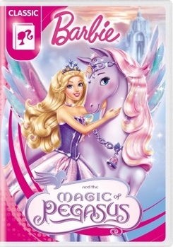 DVD Barbie and the Magic of Pegasus Book