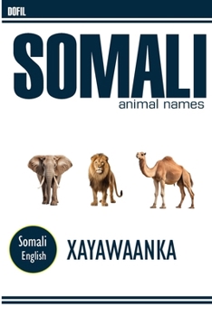 Paperback Somali animal names with pictures [Somali] Book