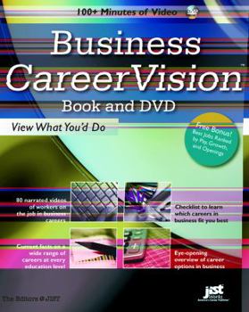 Paperback Business CareerVision: View What You'd Do [With DVD] Book