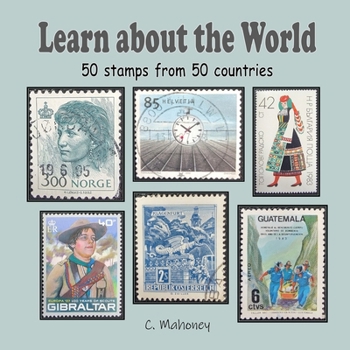 Learn about the World - 50 stamps from 50 countries