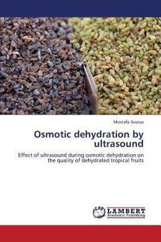 Paperback Osmotic Dehydration by Ultrasound Book