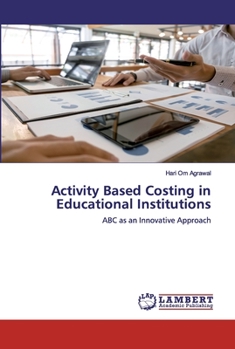 Paperback Activity Based Costing in Educational Institutions Book