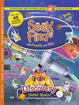 Paperback Seek & Find with Freddy and Ellie®, Discovery - Outer Space Book