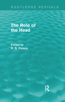 Paperback The Role of the Head (REV) RPD Book