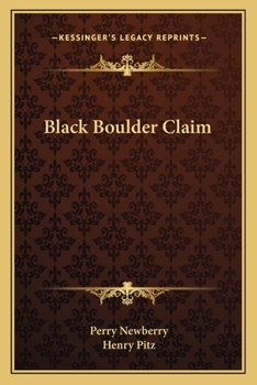 Paperback Black Boulder Claim Book