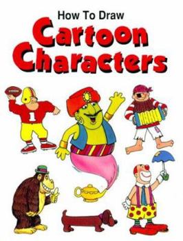 Paperback How to Draw Cartoon Characters - Pbk Book