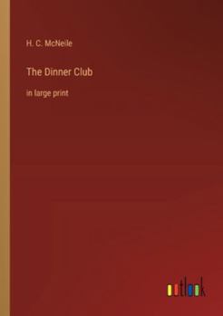 Paperback The Dinner Club: in large print Book