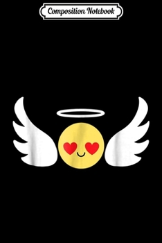 Paperback Composition Notebook: Angel Heart Eye Halo Innocent Heaven Journal/Notebook Blank Lined Ruled 6x9 100 Pages Book
