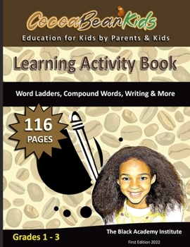 Paperback Learning Activity Book 1st - 3rd Grade: Word Ladders, Compound Words, Writing & More Book