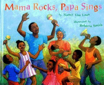 Hardcover Mama Rocks, Papa Sings Book