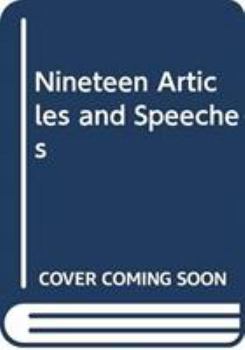 Paperback Nineteen Articles and Speeches Book