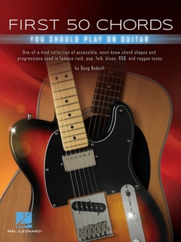 Paperback First 50 Chords You Should Play on Guitar Book