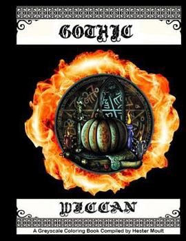 Paperback Gothic/Wiccan: A Greyscale Coloring Book