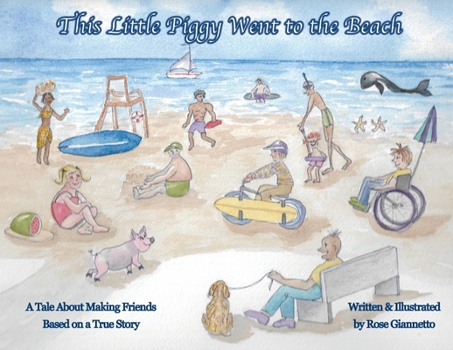 Paperback This Little Piggy Went To The Beach Book