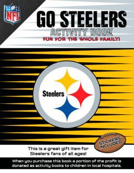 Paperback Go Steelers Activity Book