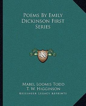 Paperback Poems by Emily Dickinson First Series Book