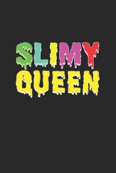 Slimy queen: 6x9 Slime | dotgrid | dot grid paper | notebook | notes