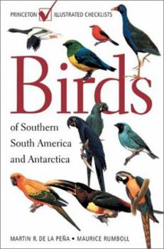 Birds of Southern South America and Antarctica. - Book  of the Princeton Illustrated Checklists