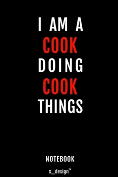 Paperback Notebook for Cooks / Cook: awesome handy Note Book [120 blank lined ruled pages] Book