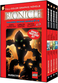 Paperback Bionicle Boxed Set Vol. #1 - 4: Vol. #1 - 4 (Bionicle Graphic Novels) Book
