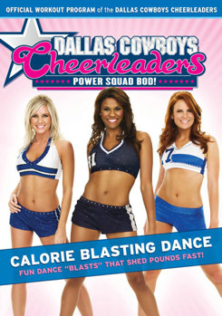 DVD Dallas Cowboys Cheerleaders: Calorie Blasting Dance Book