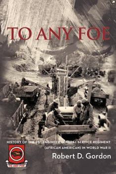 Paperback To Any Foe: History of the Ninety-Eighth Engineer (General Service) Regiment of African Americans in World War II Book