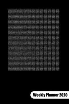 I chose the Psycho Path. Weekly Planner 2020: Psychology Notebook for a psychology student, Weekly Calendar 2020 6x9.