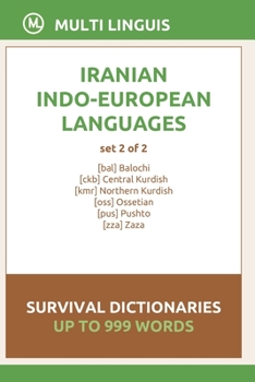 Paperback Iranian Languages Survival Dictionaries (Set 2 of 2) Book
