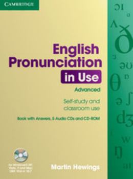 Paperback English Pronunciation in Use Advanced Book with Answers, 5 Audio CDs [With CDROM and CDs] Book