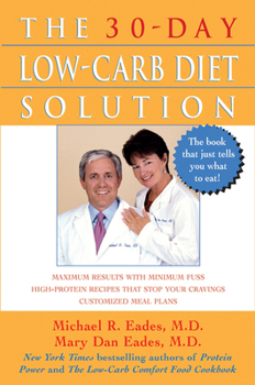 Paperback The 30-Day Low-Carb Diet Solution Book