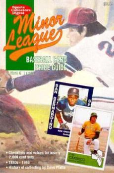 Paperback Minor League Baseball Card Price Guide Book