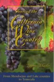 Paperback Touring the California Wine Country Book