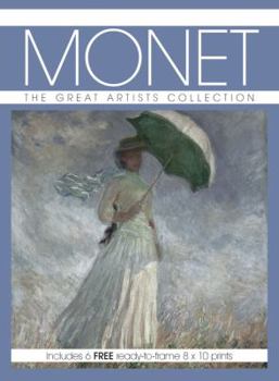 Paperback Monet [With Six 8 X 10 Prints] Book