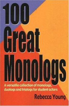 Paperback 100 Great Monologs Book