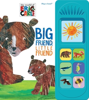 Board book World of Eric Carle: Big Friend, Little Friend Sound Book