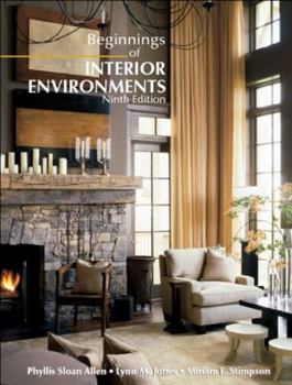 Paperback Beginnings of Interior Environments Book